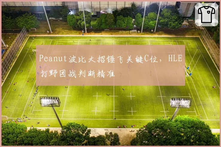 Peanut波比大招锤飞关键C位，HLE打野团战判断精准